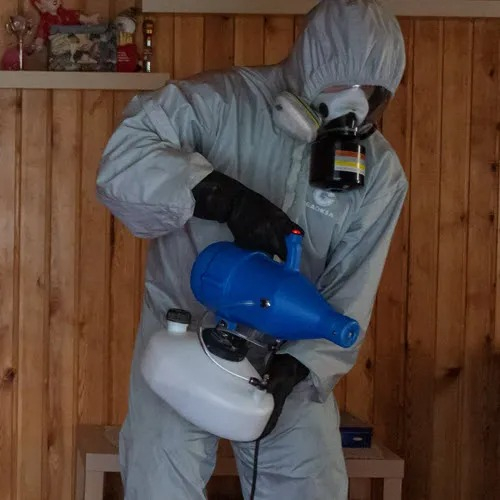 ФОТО Дезинфекция в Уссурийске